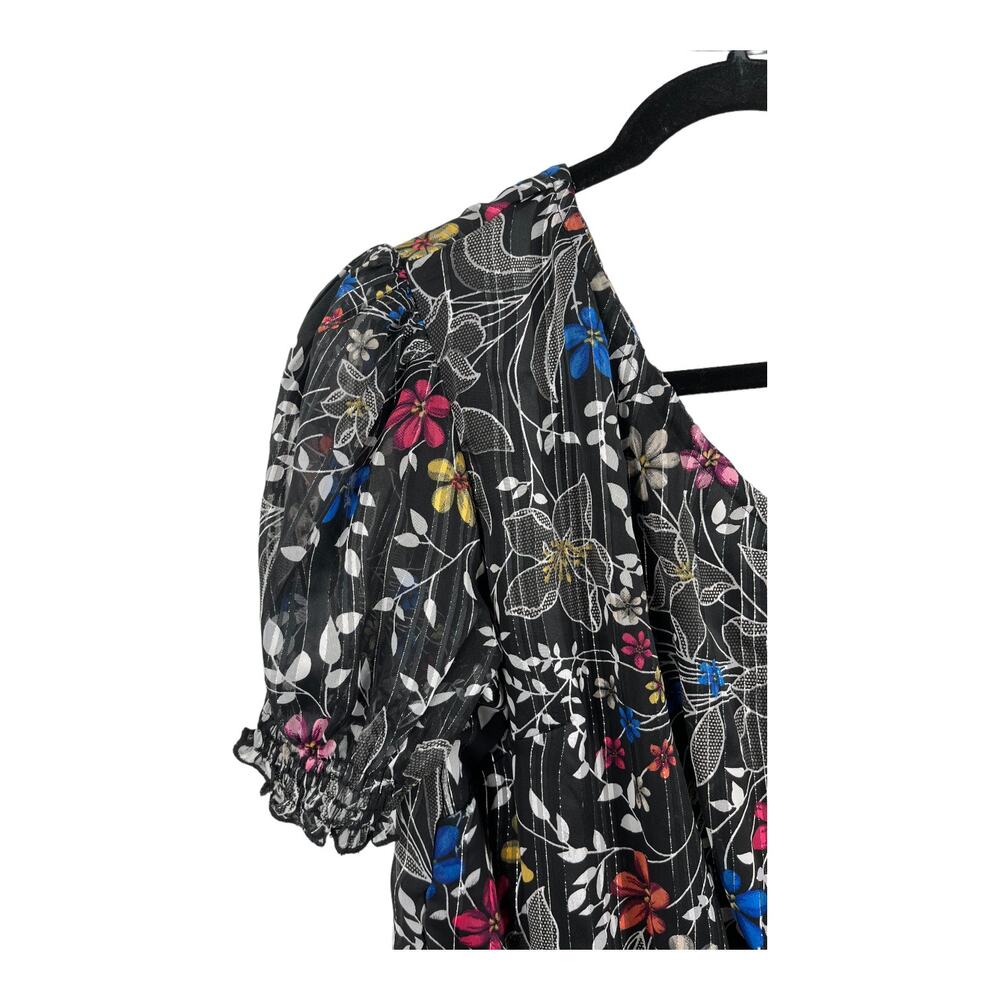 Raga Dress Rain Forest One Shoulder minidress Small S - Picture 3 of 5